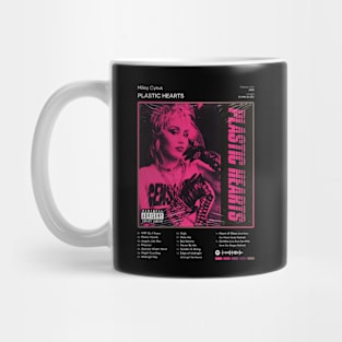 Miley Cyrus - Plastic Hearts Tracklist Album Mug